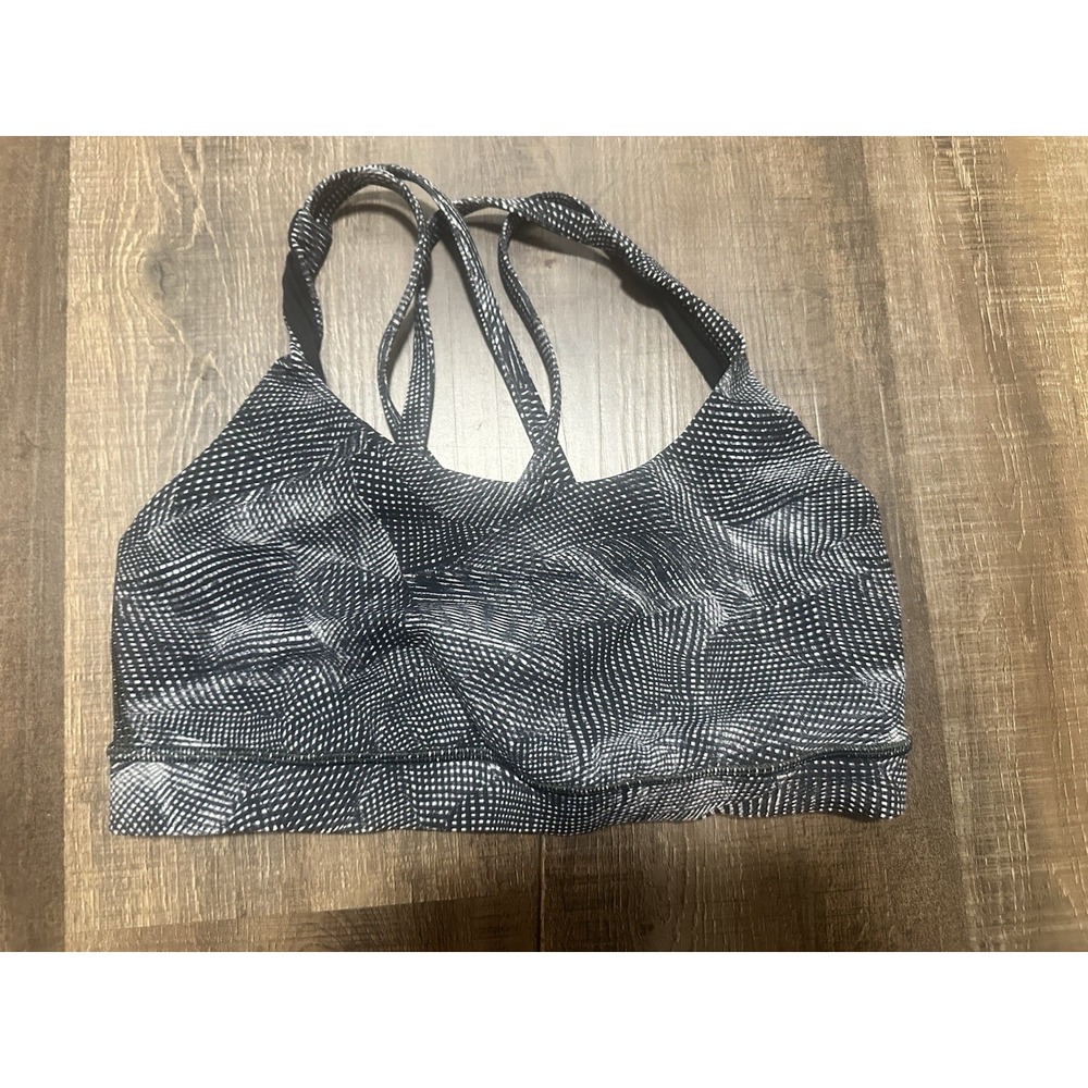 Lululemon Gray Sports Bra Size 6